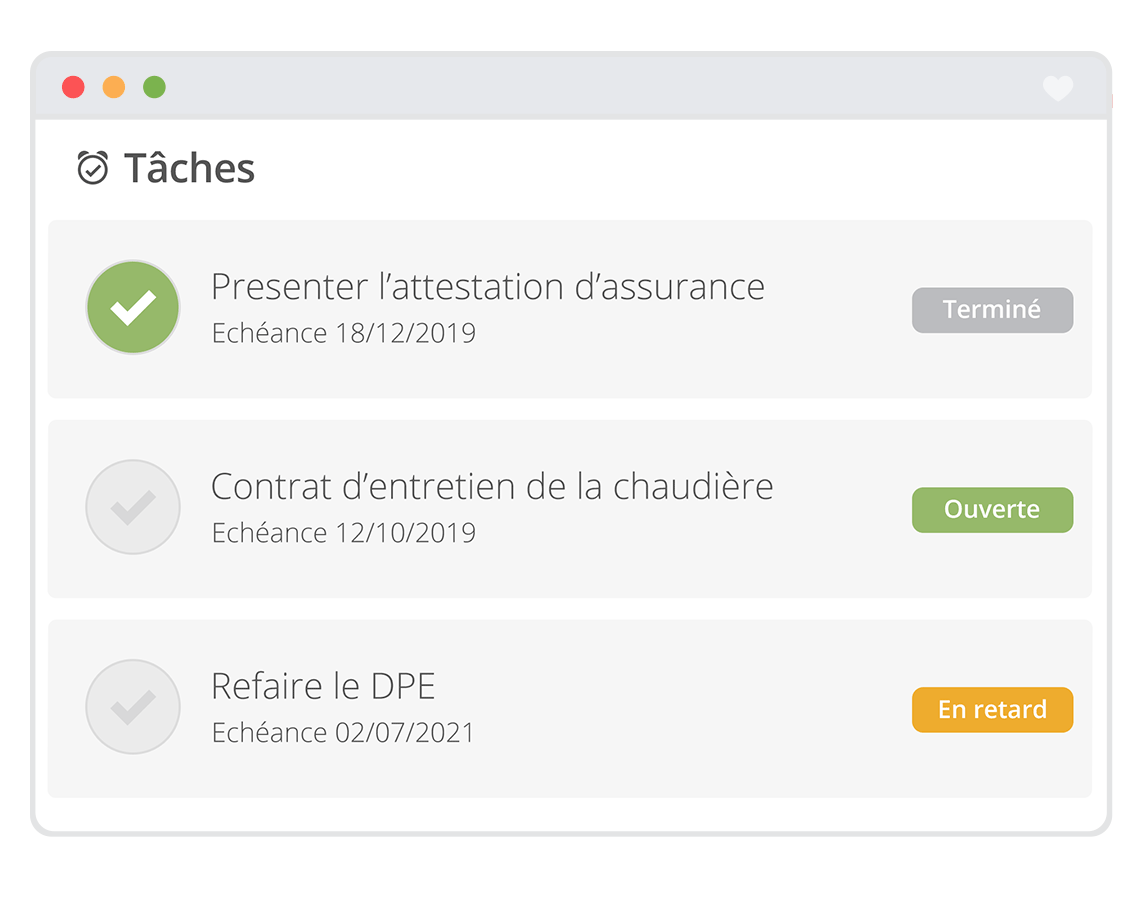 Tâches